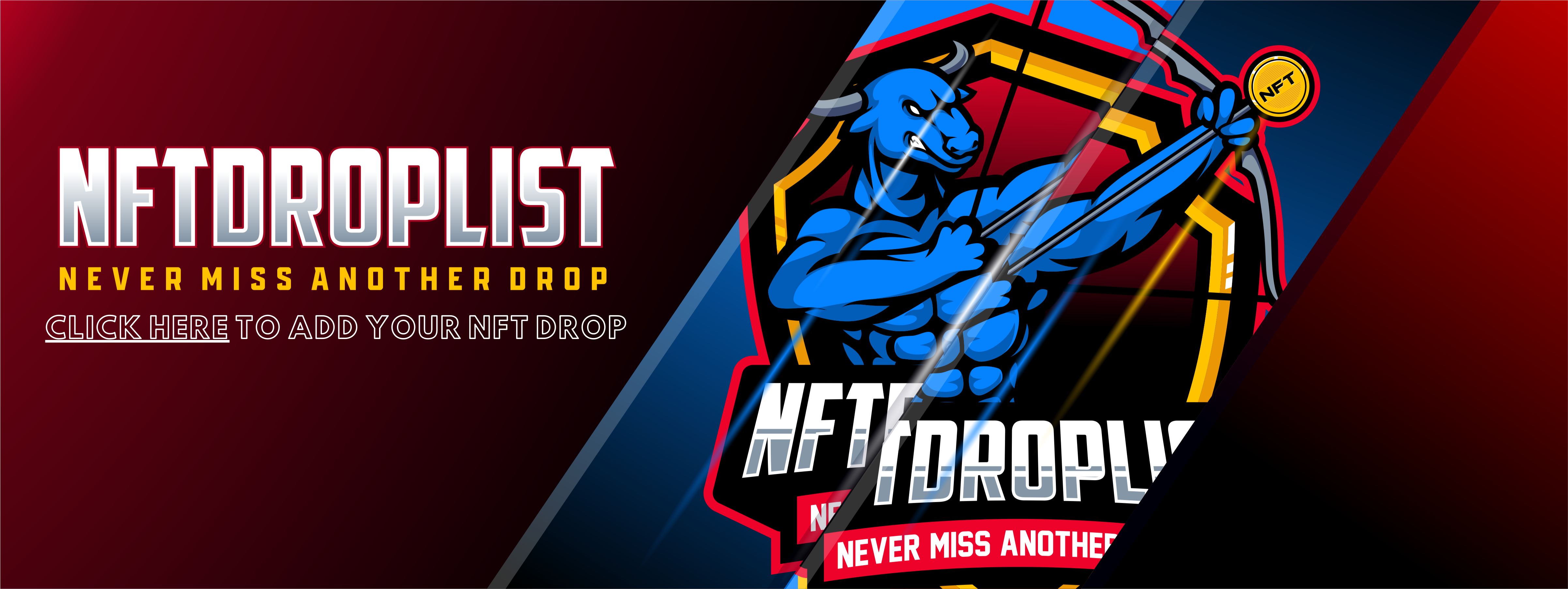 add your nft drop click here
